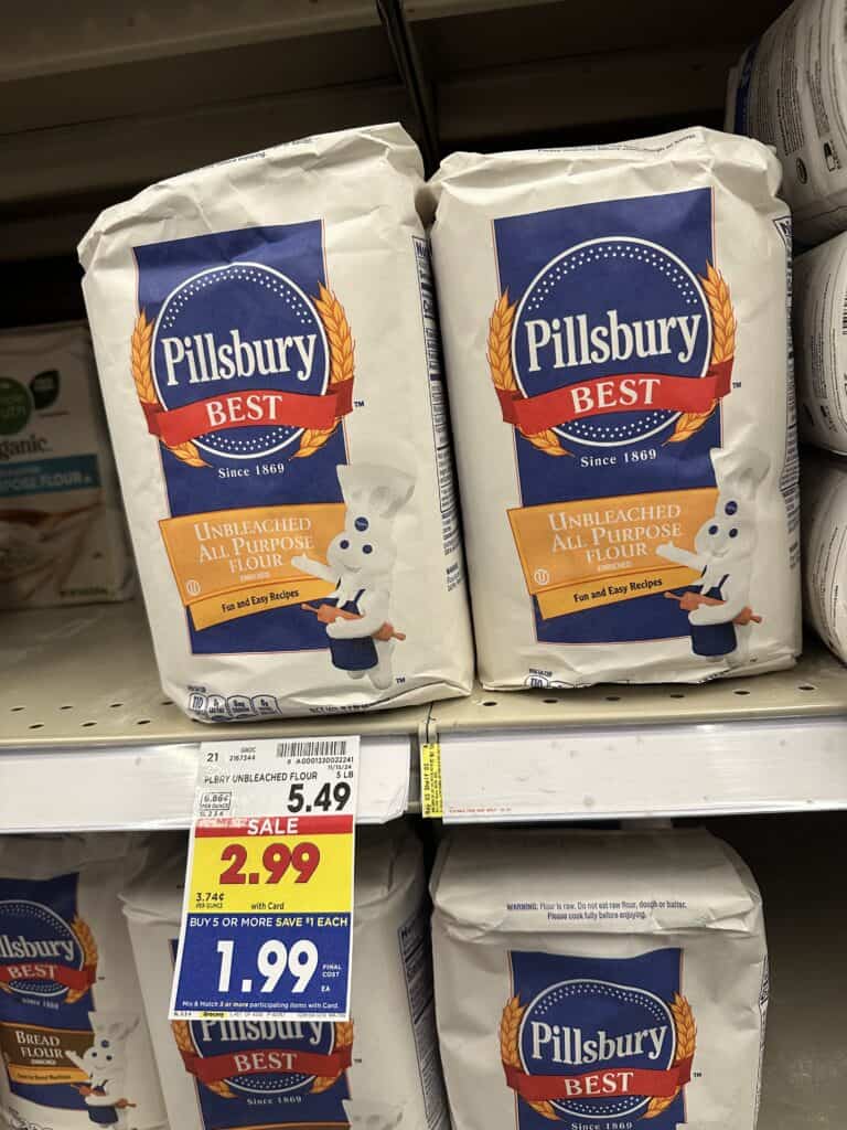 pillsbury flour kroger shelf image