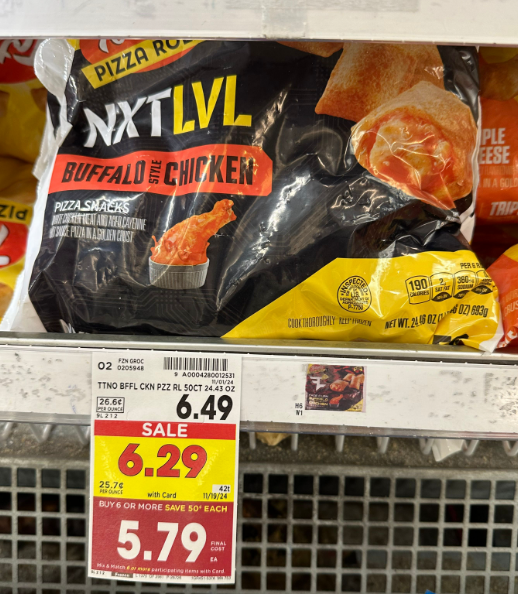 Totino's Pizza Rolls Kroger Shelf Image