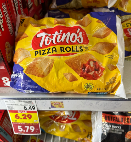 Totino's Pizza Rolls Kroger Shelf Image