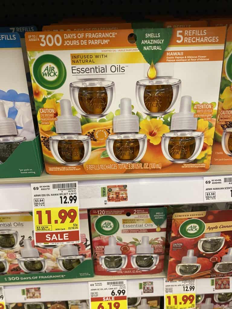 air wick refills kroger shelf image (1)