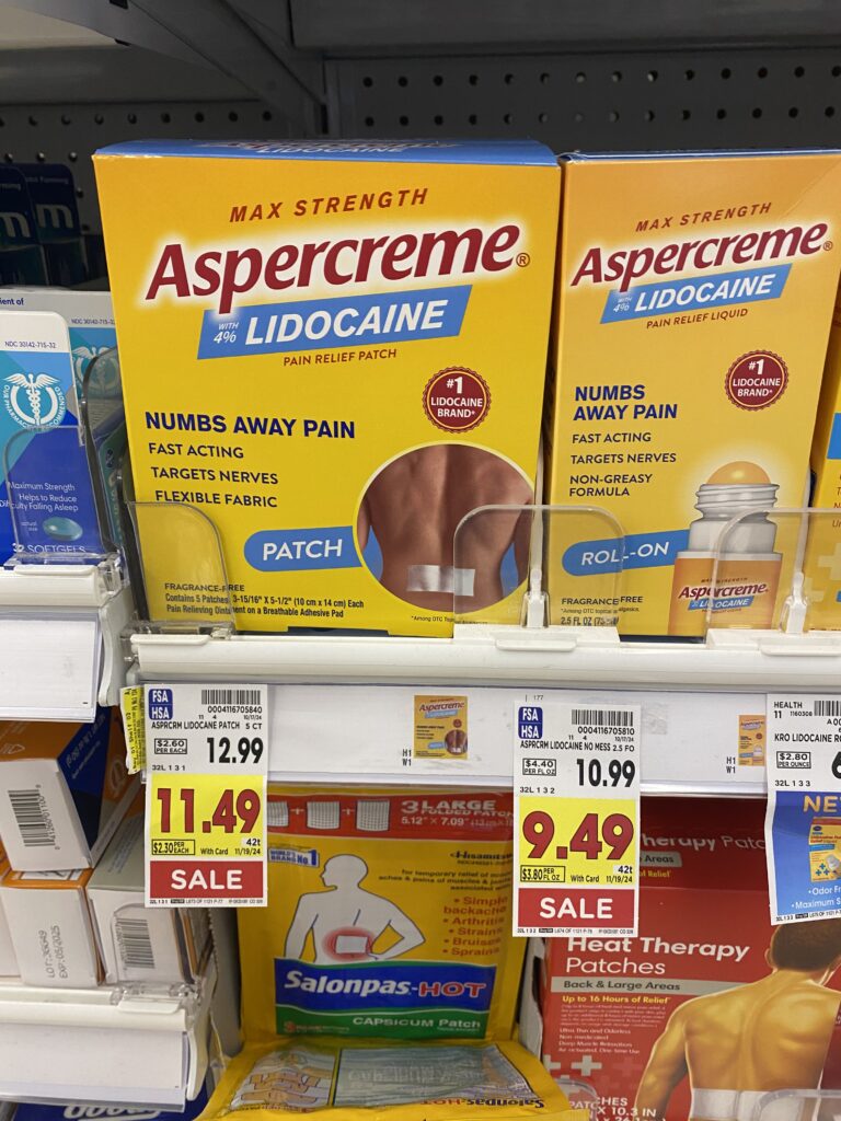 aspercreme kroger shelf image (1)