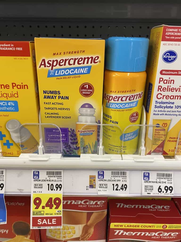 aspercreme kroger shelf image (1)