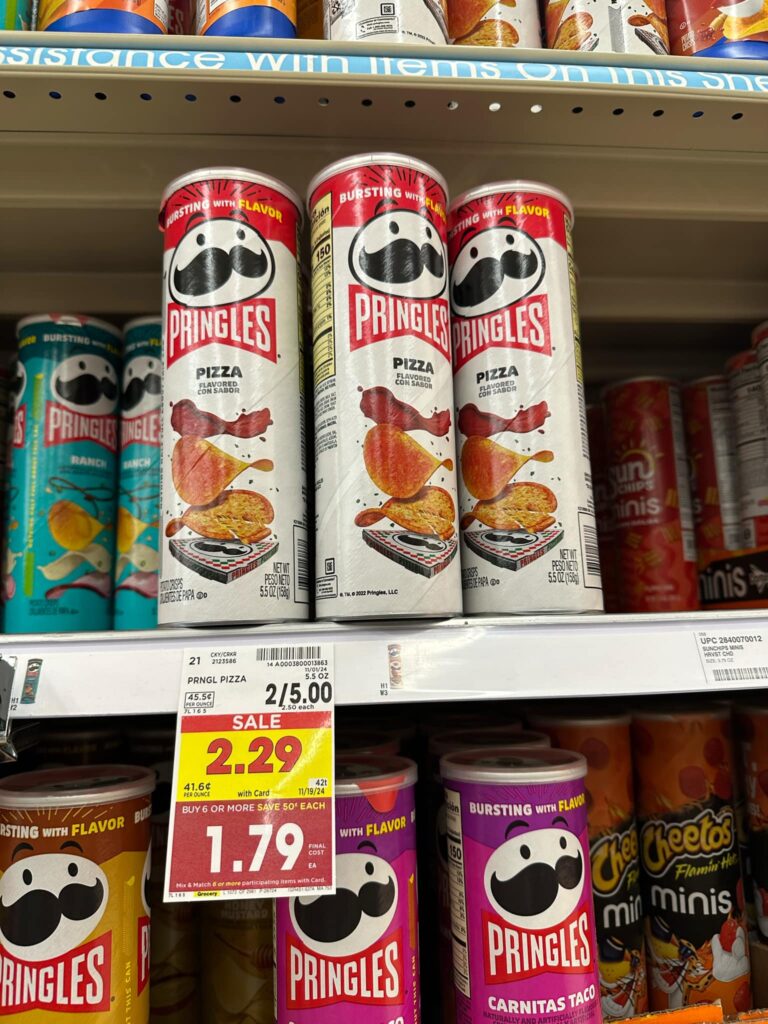 pringles kroger shelf image