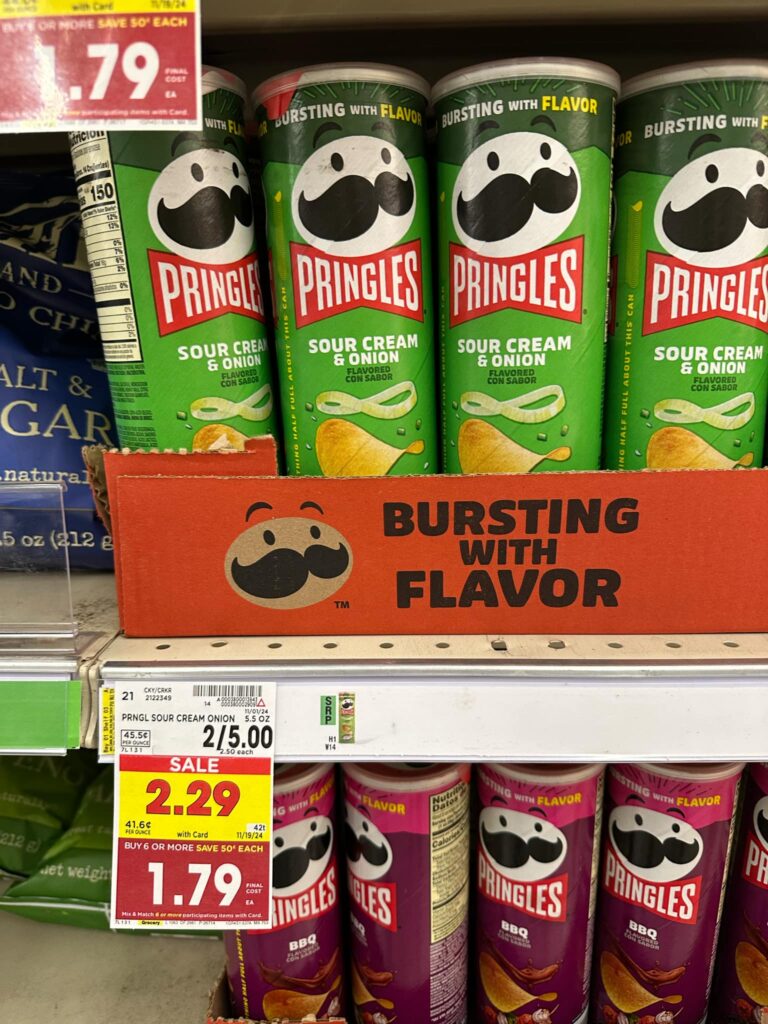 pringles kroger shelf image