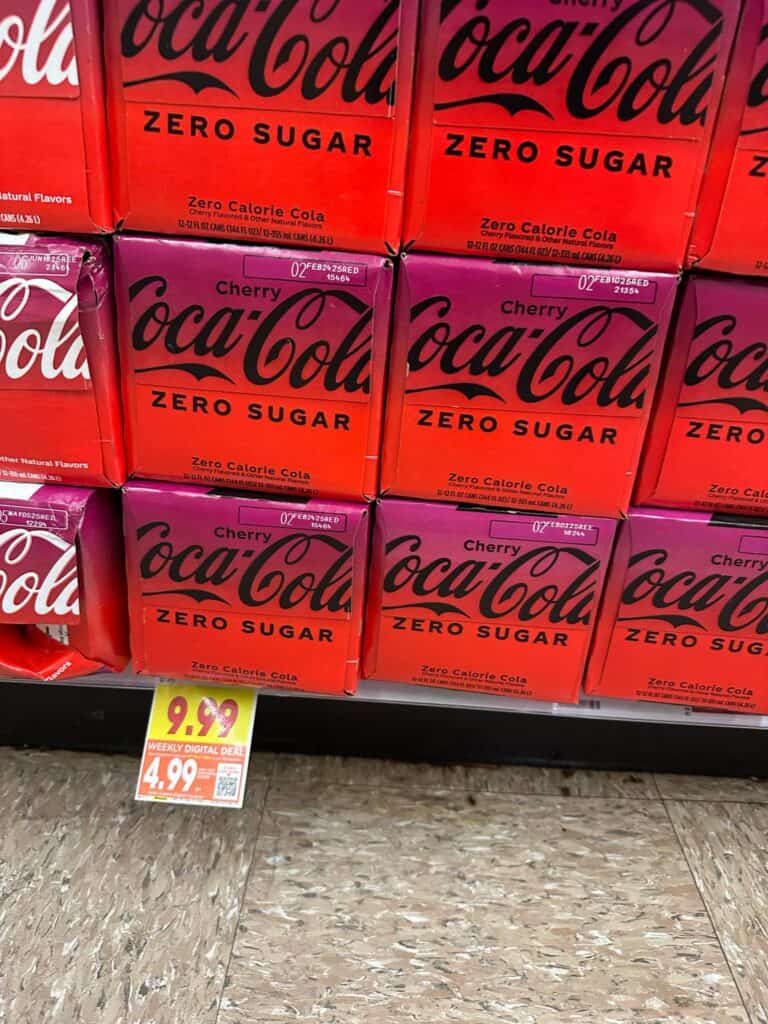 weekly digital soda kroger shelf image