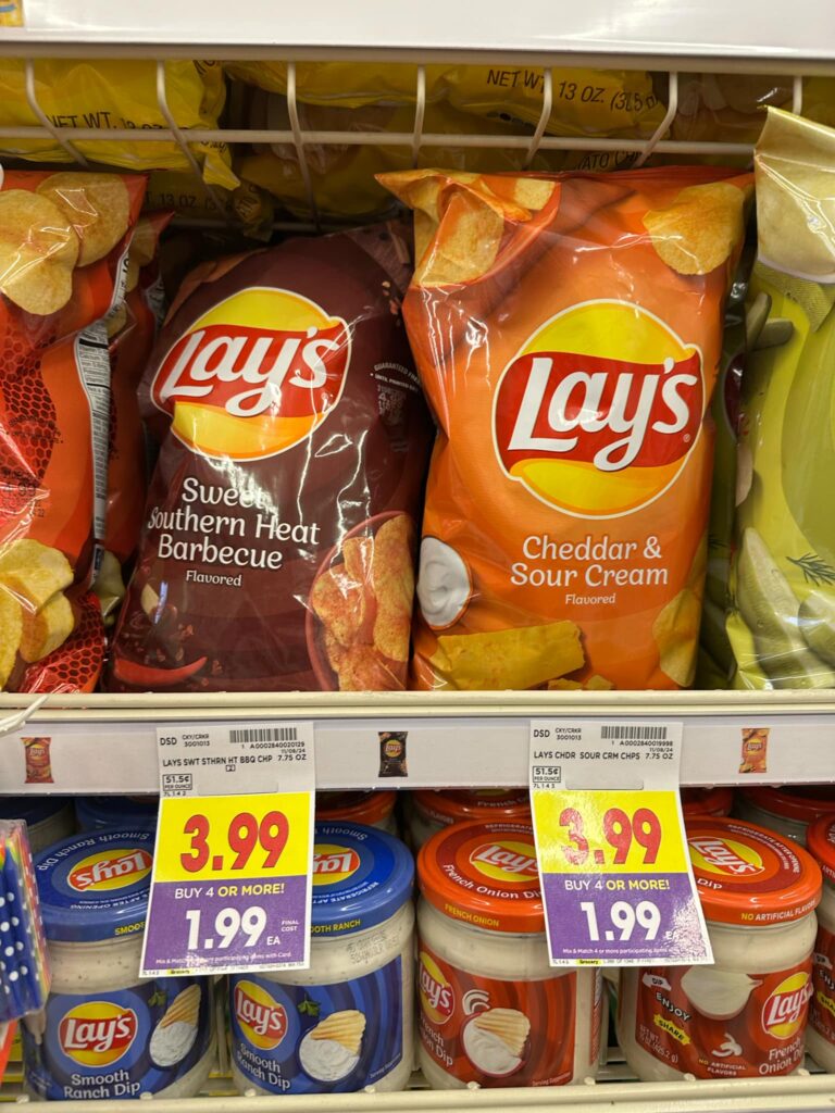 lay's kroger shelf image