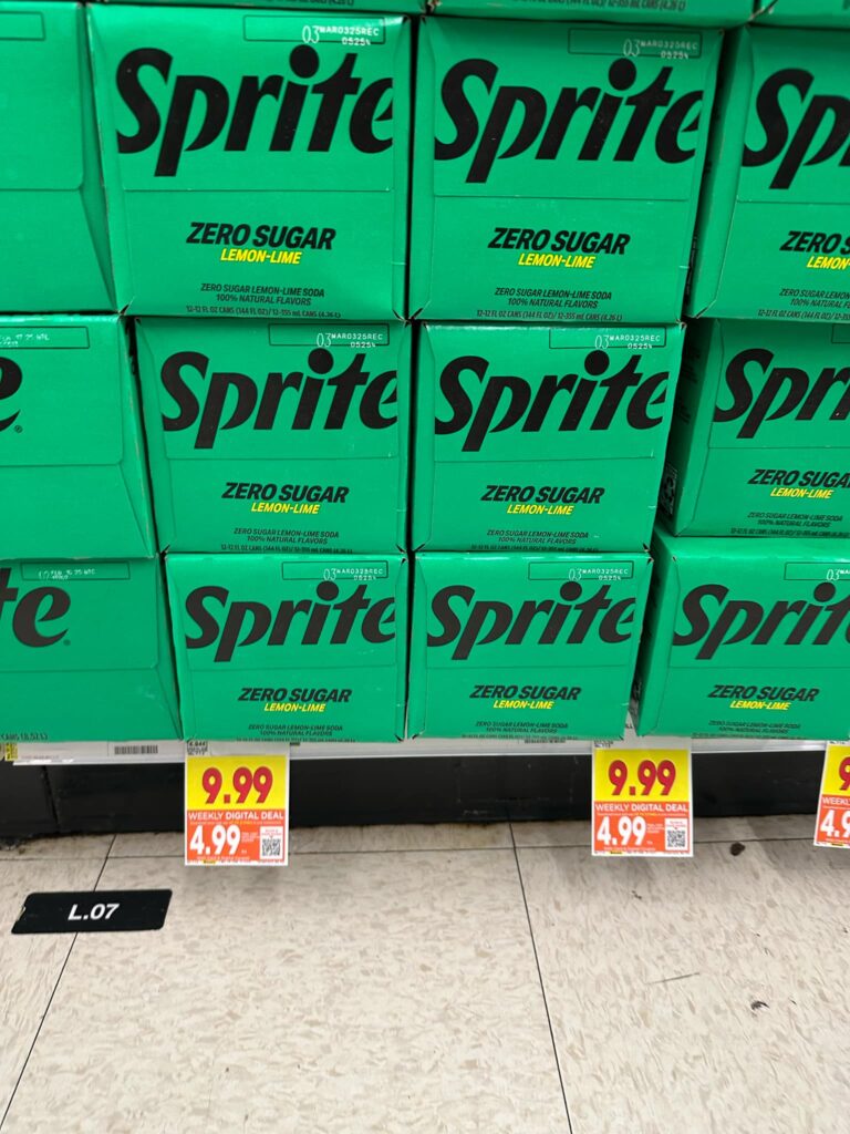 weekly digital soda kroger shelf image