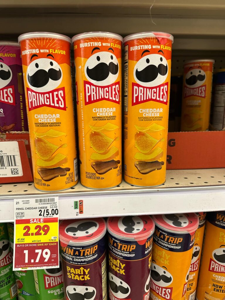 pringles kroger shelf image