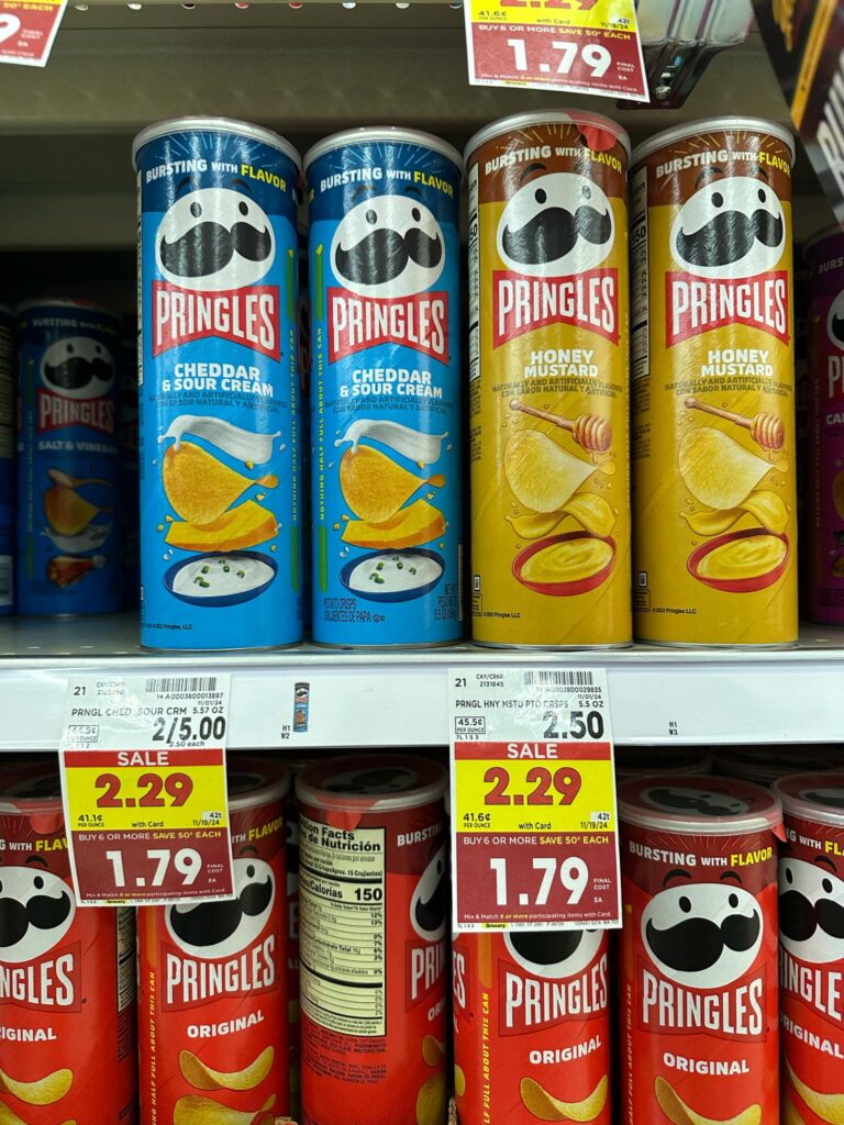 pringles kroger shelf image