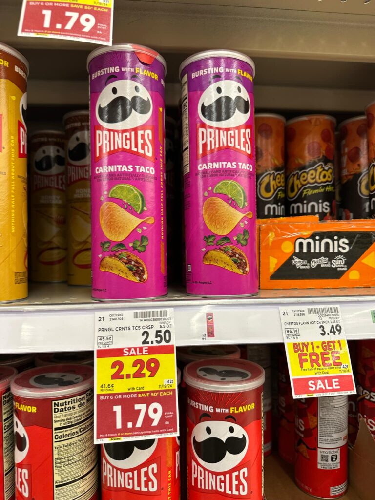 pringles kroger shelf image