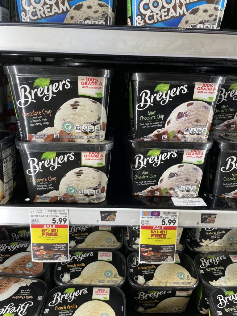 breyers ice cream kroger shelf image (1)