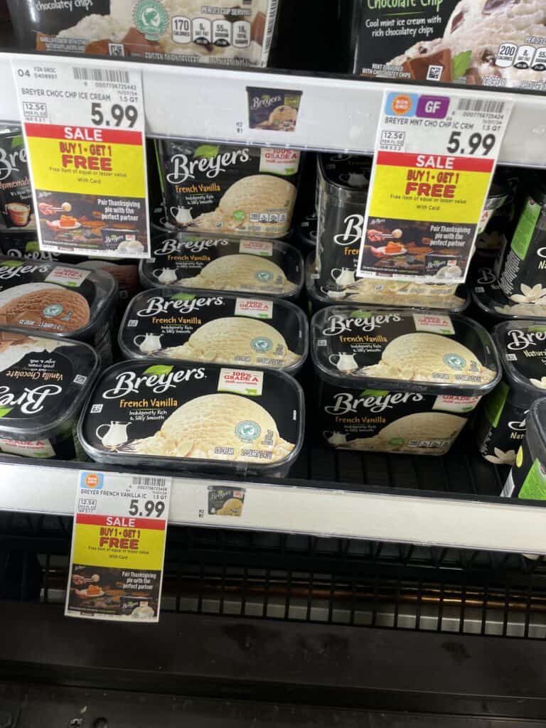 breyers ice cream kroger shelf image (1)