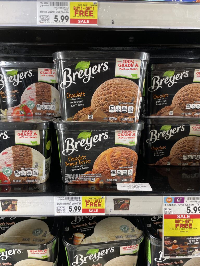 breyers ice cream kroger shelf image (1)