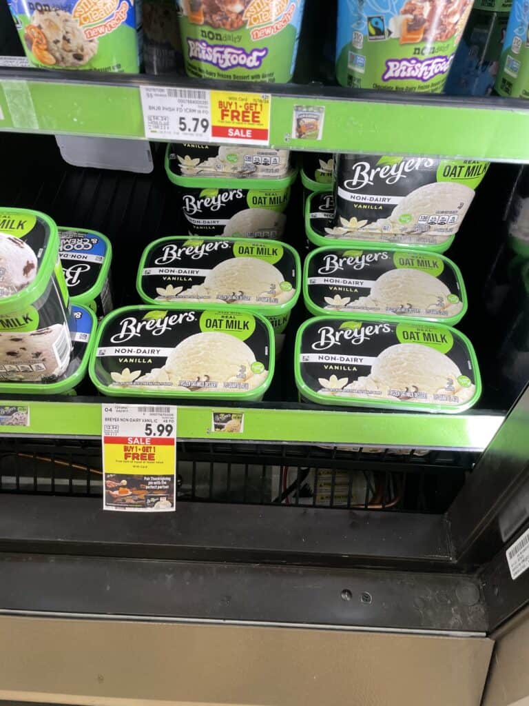 breyers ice cream kroger shelf image (15)