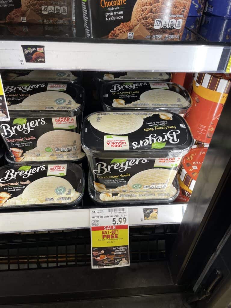 breyers ice cream kroger shelf image (1)