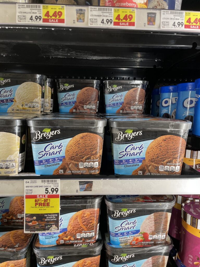 breyers ice cream kroger shelf image (1)