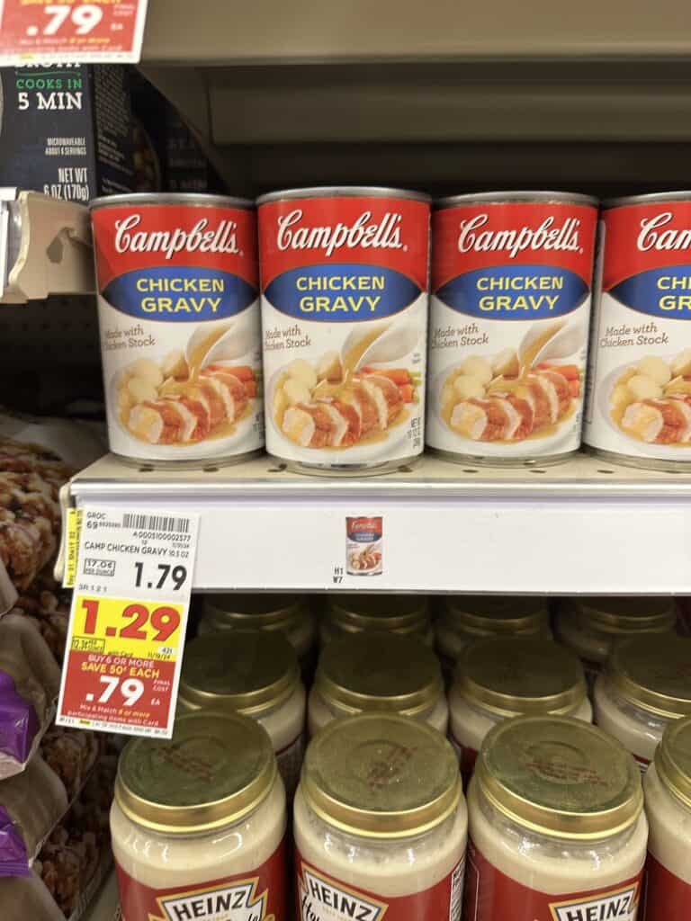 campbells gravy kroger shelf image (2)