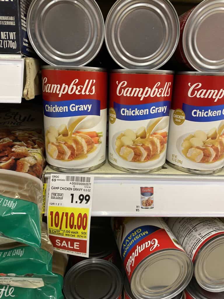 campbells gravy kroger shelf image (1)