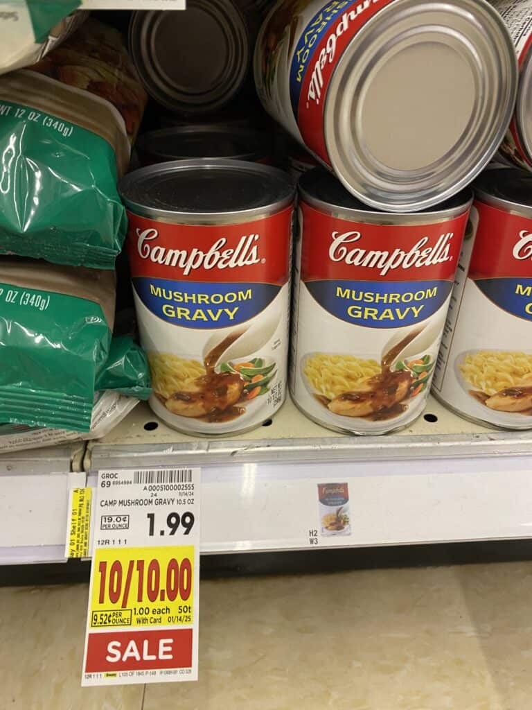 campbells gravy kroger shelf image (1)