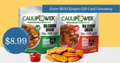 caulipower chicken tenders Kroger Krazy (1)