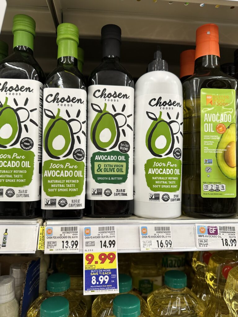 chosen oil and sprays kroger shelf image (1)