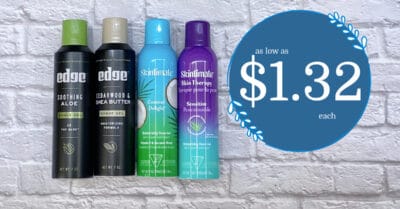 edge and skintimate shave gels kroger krazy