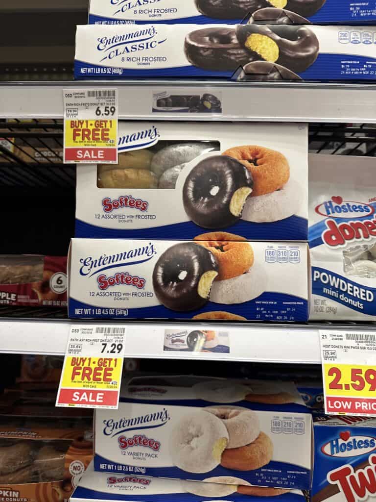 entenmann's donuts and pastries kroger shelf image (1)