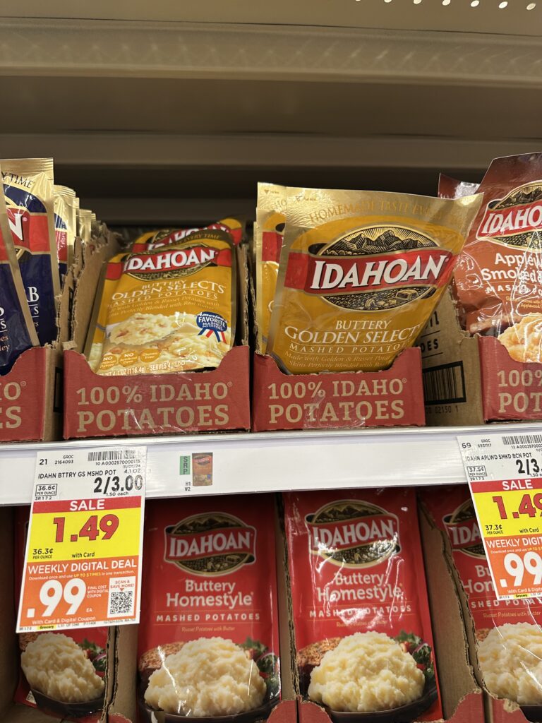 idahoan potatoes kroger shelf image (7)