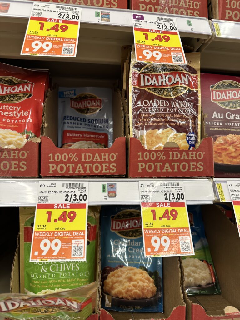 idahoan potatoes kroger shelf image (7)