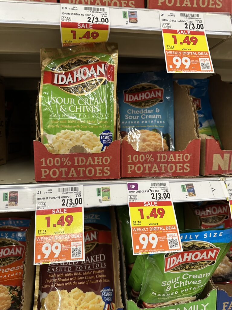 idahoan potatoes kroger shelf image (7)