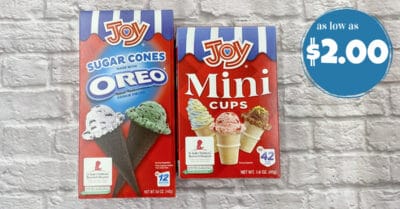 joy ice cream cones kroger krazy