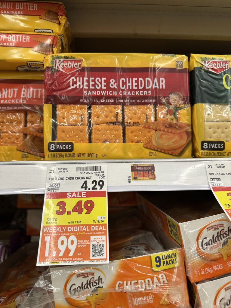 keebler crackers kroger shelf image (3)