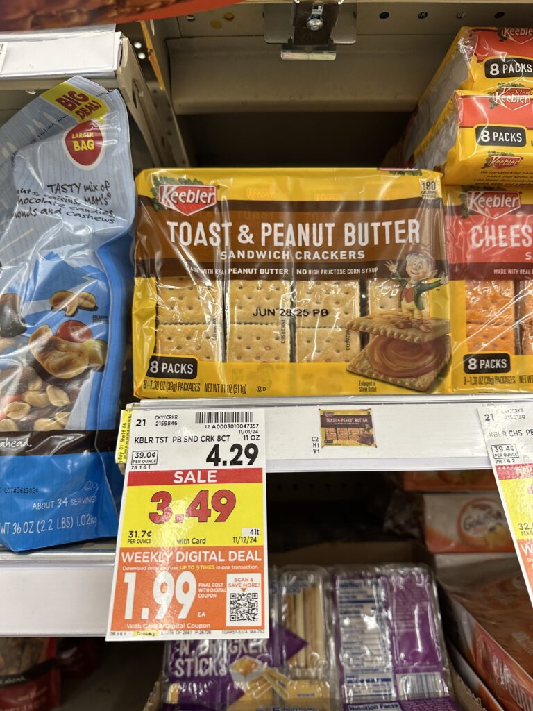 keebler crackers kroger shelf image (3)