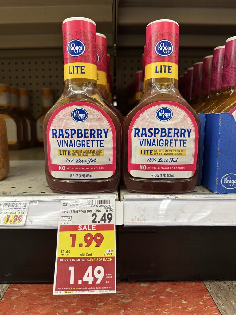 kroger salad dressing shelf image (1)