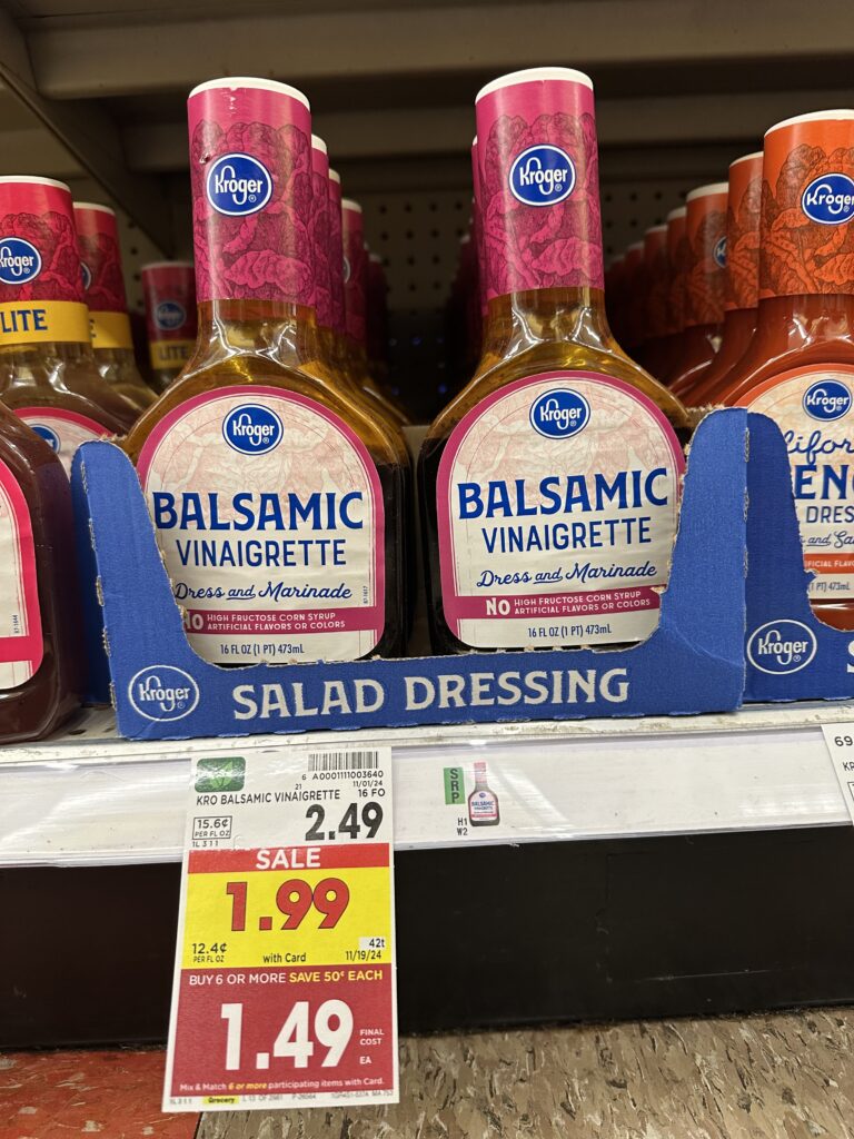 kroger salad dressing shelf image (1)