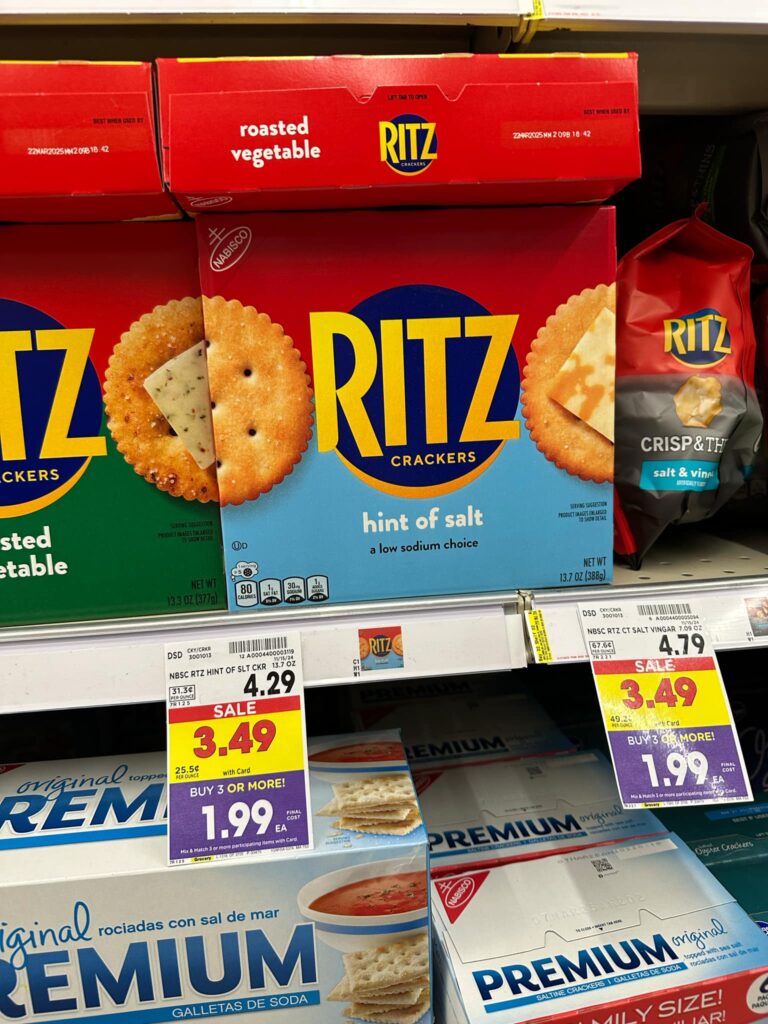 nabisco crackers kroger shelf image (21)