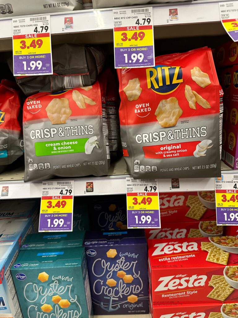 nabisco crackers kroger shelf image (21)