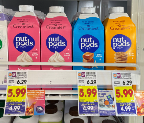 nutpods creamers kroger shelf image