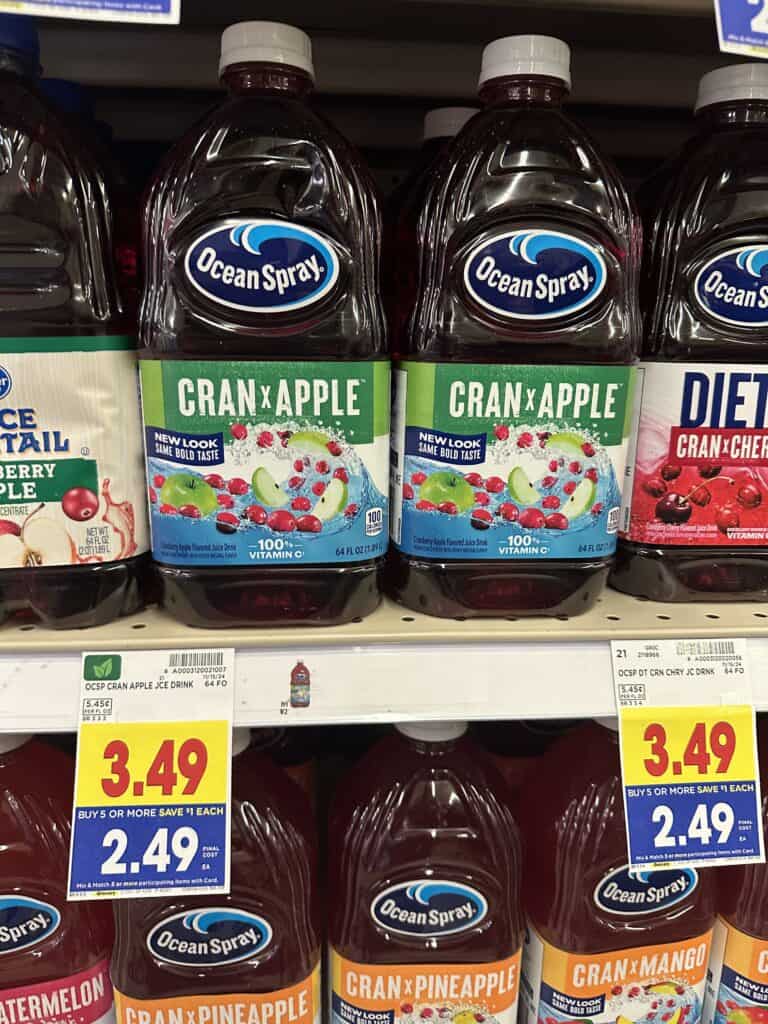 ocean spray juices kroger shelf image (1)