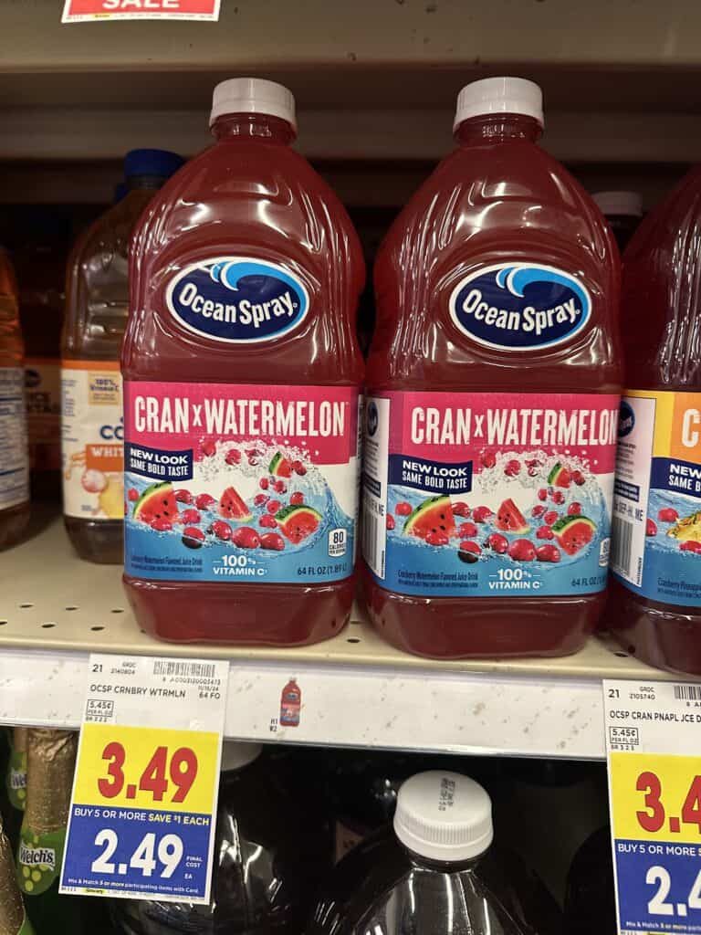 ocean spray juices kroger shelf image (1)