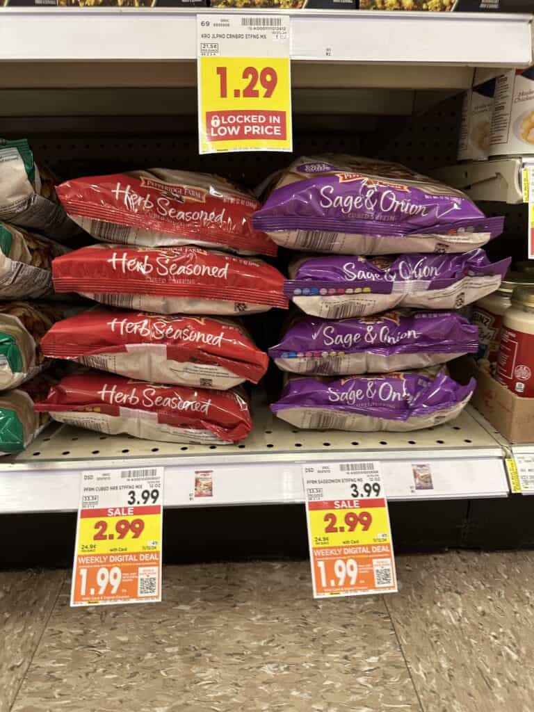 pepperidge farm stuffing mixes kroger shelf image (1)