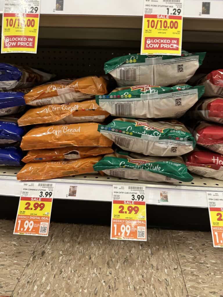 pepperidge farm stuffing mixes kroger shelf image (1)