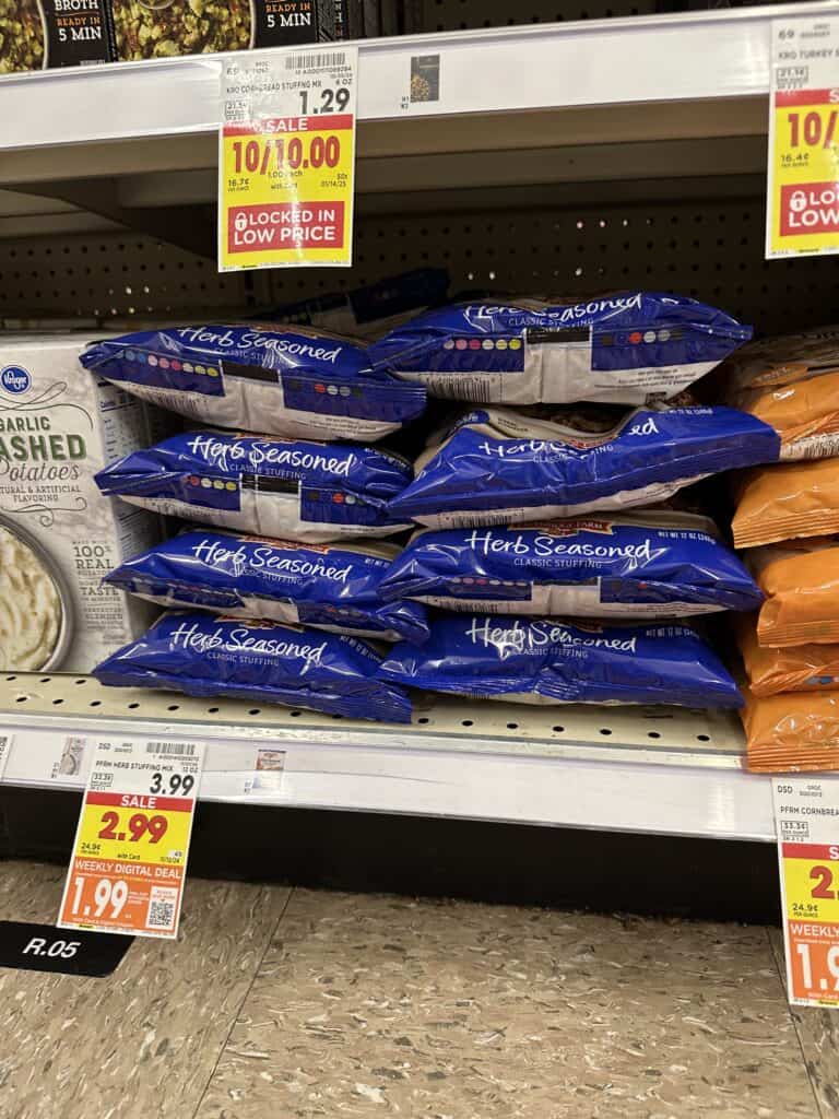 pepperidge farm stuffing mixes kroger shelf image (1)