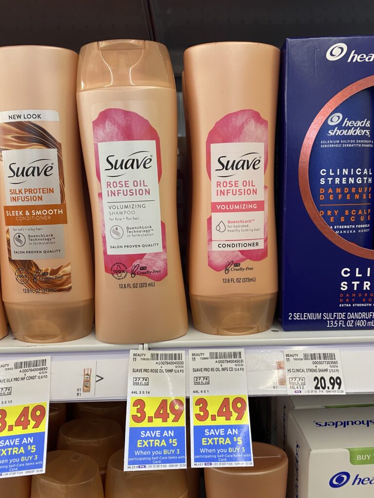 suave hair care kroger shelf image (1)