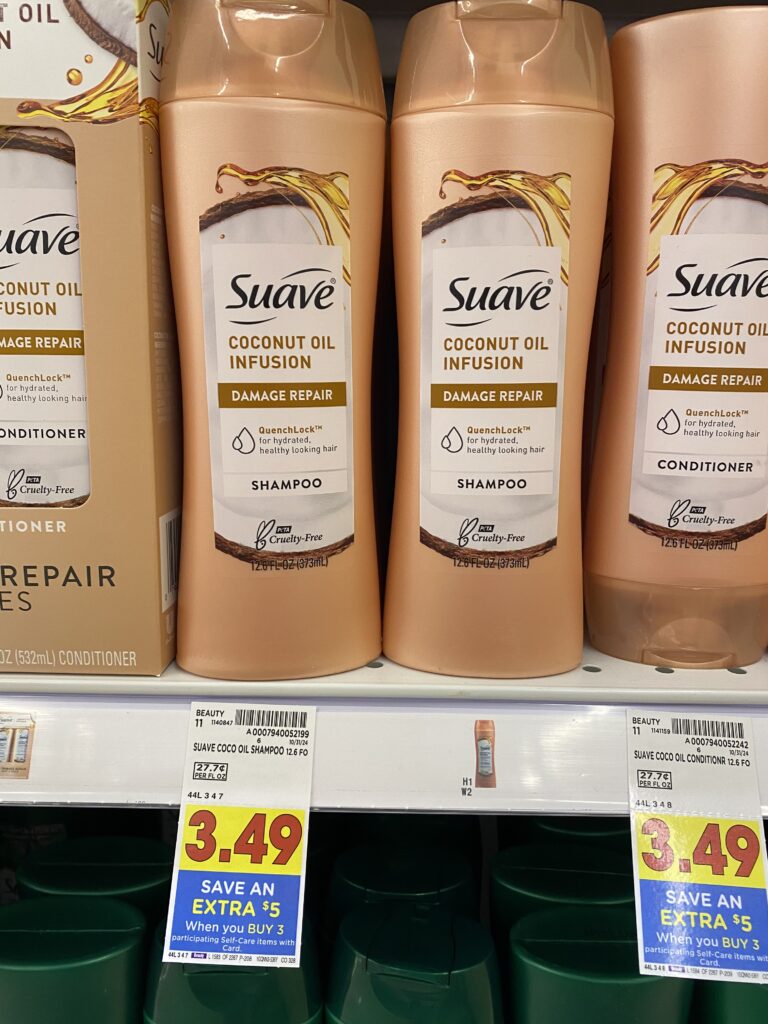 suave hair care kroger shelf image (1)