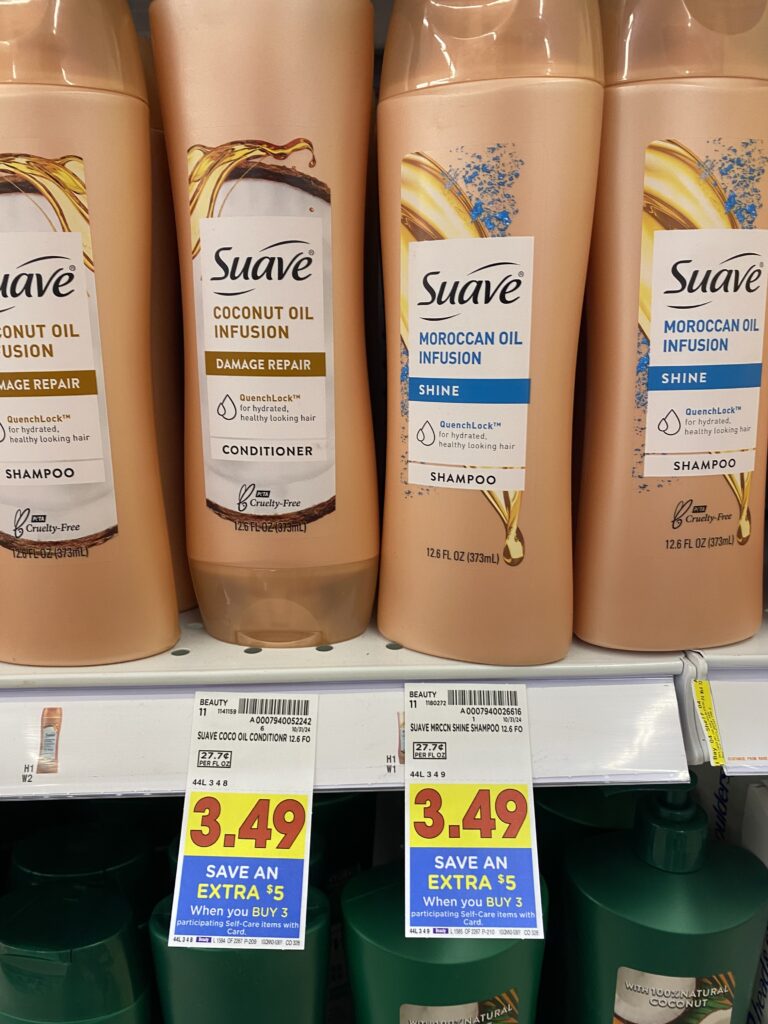 suave hair care kroger shelf image (1)