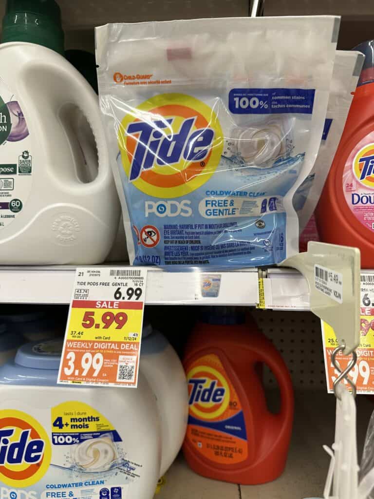 tide laundry kroger shelf image (1)