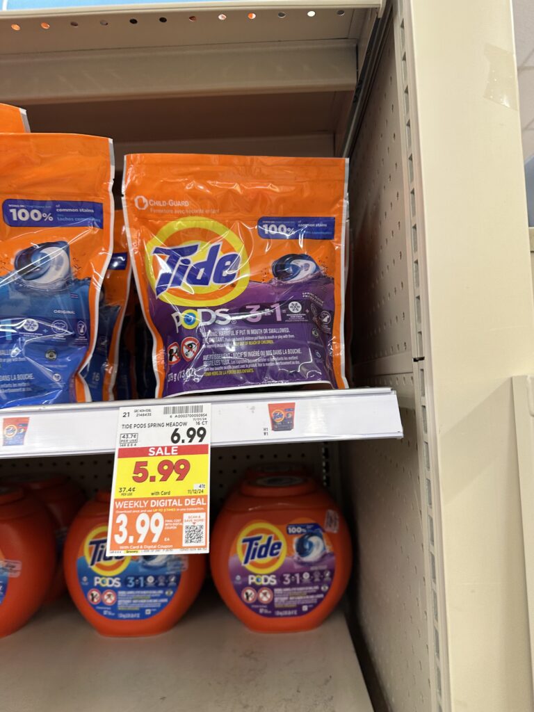 tide laundry kroger shelf image (1)