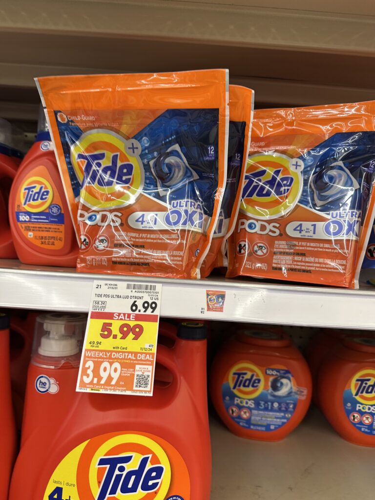 tide laundry kroger shelf image (1)