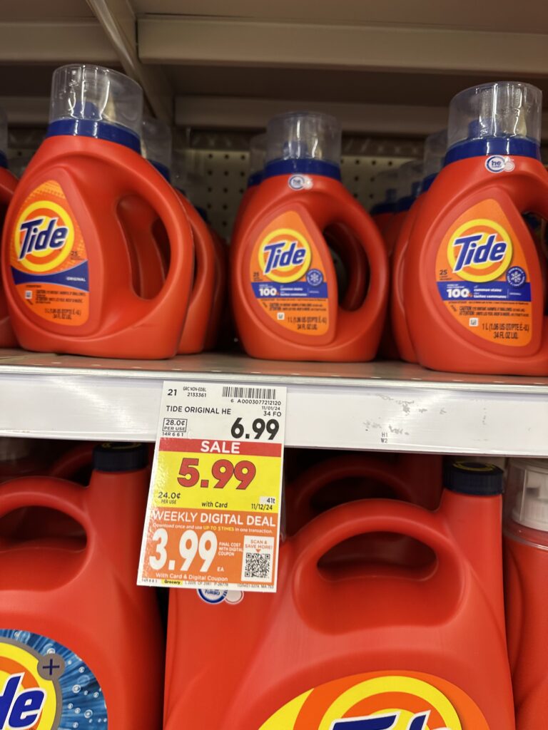 tide laundry kroger shelf image (1)